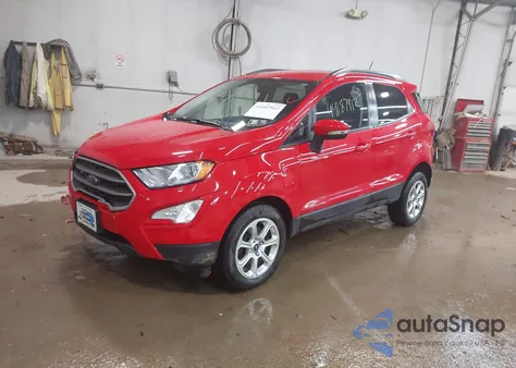 2022 Ford Ecosport Se from USA, damaged, VIN MAJ6S3GL0NC474340